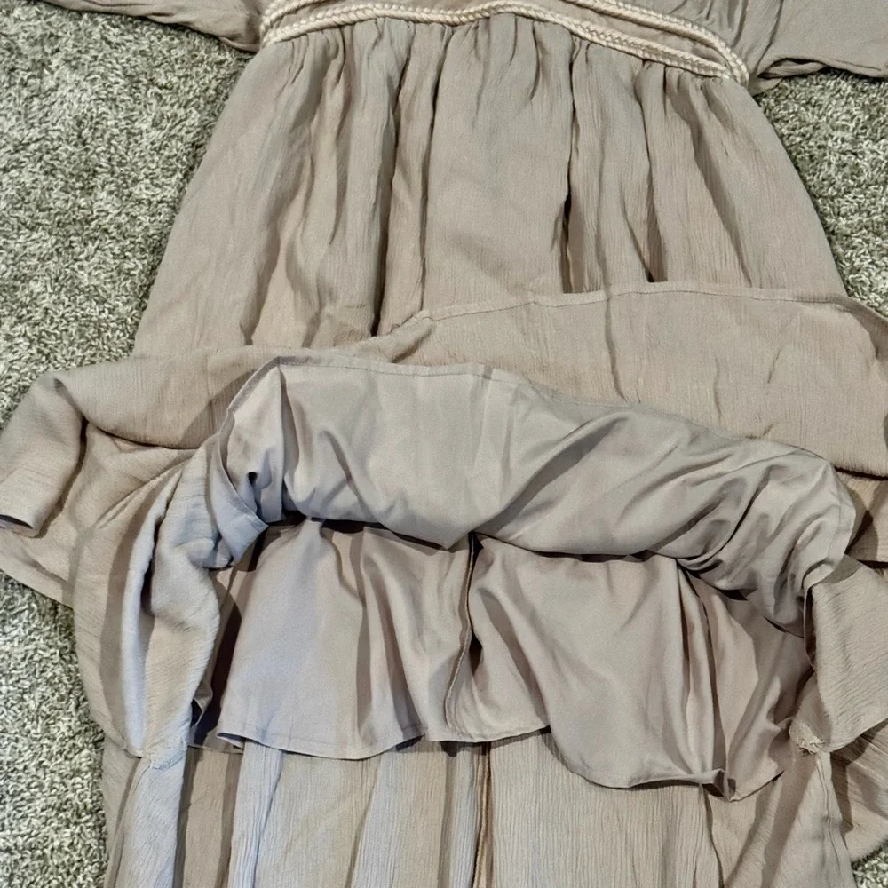 Neutral Maxi Dress – Bump Friendly Size Medium NWT - Picture 7 of 9